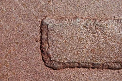 Welded Rusty Iron Stock Photos