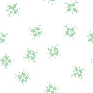 Welded wire mesh wwf glyph seamless pattern Stock Illustration