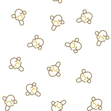 Welder apron vector seamless pattern Stock Illustration