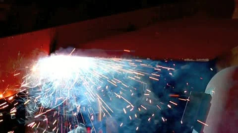 Welder background Stock Footage 20551282