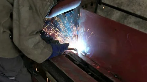 Welder background Stock Footage 21238846