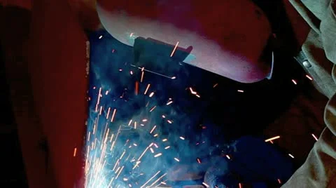 Welder background Stock Footage 21239589
