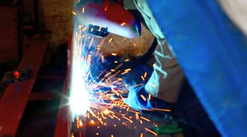 Welder background Видео 21981128