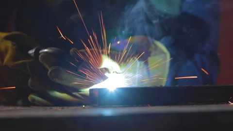Welder Close Up Stock-Footage 278130682