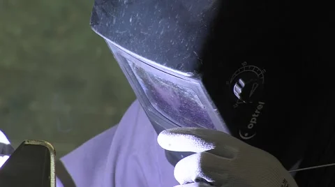 Welder in a factory Video stock 44244960