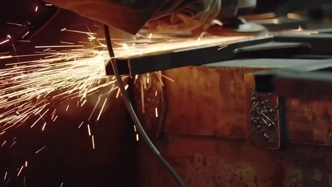Welder in a factory Stock-Footage 70282912