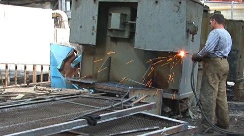 Welder 스톡 동영상 7753234