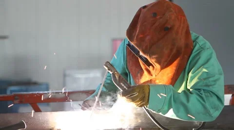 Welder Video stock 8651463