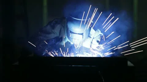 Welder Stock Footage 10732003