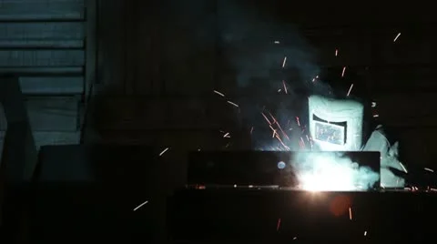 Welder Stock Footage 10733496