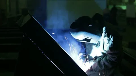 Welder Stock Footage 11045348