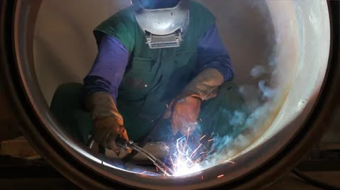 Welder Video stock 24657782
