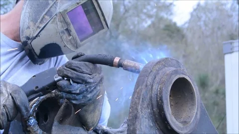 Welder Stock Footage 72543840