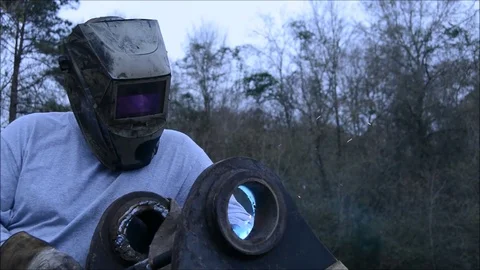 Welder Stock Footage 72544012