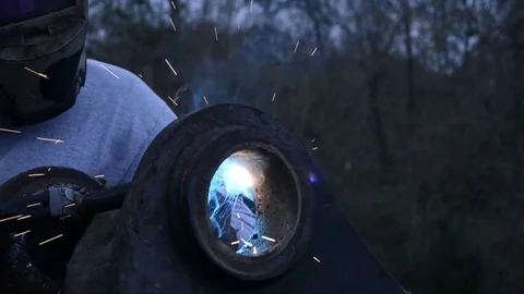 Welder Stock Footage 72544060