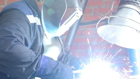 Welder 스톡 동영상 93830270