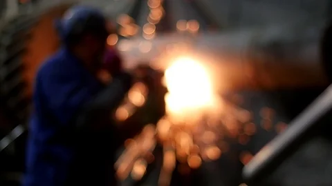 Welder Stock Footage 104734616