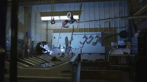 Welder Stock Footage 119282117
