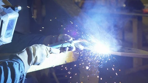 Welder Stock Footage 119282127