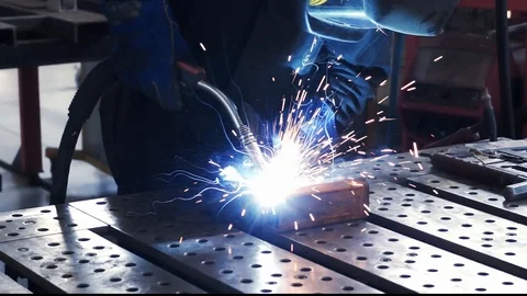 Welder Stock Footage 124744848