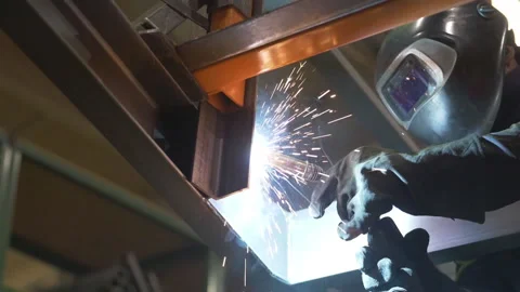 Welder Stock Footage 154369150
