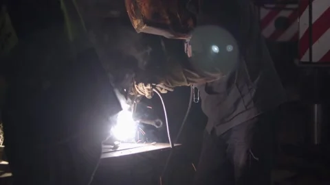 Welder Stock Footage 162417992