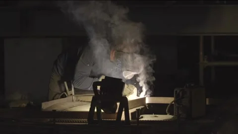 Welder Stock Footage 162418400