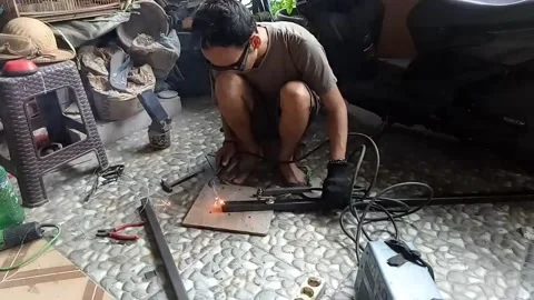 The Welder Stock Footage 219865778