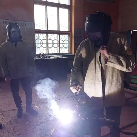 Welder Stock Footage 229709456