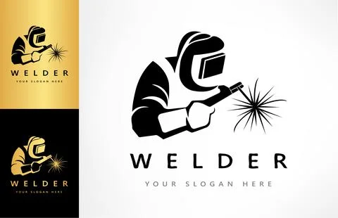 Welder logo vector. Logo design. Stock Illustration