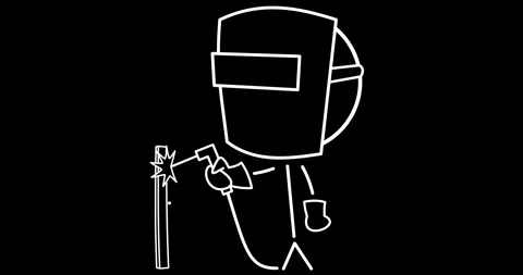 Welder in mask Stock Footage 297513784