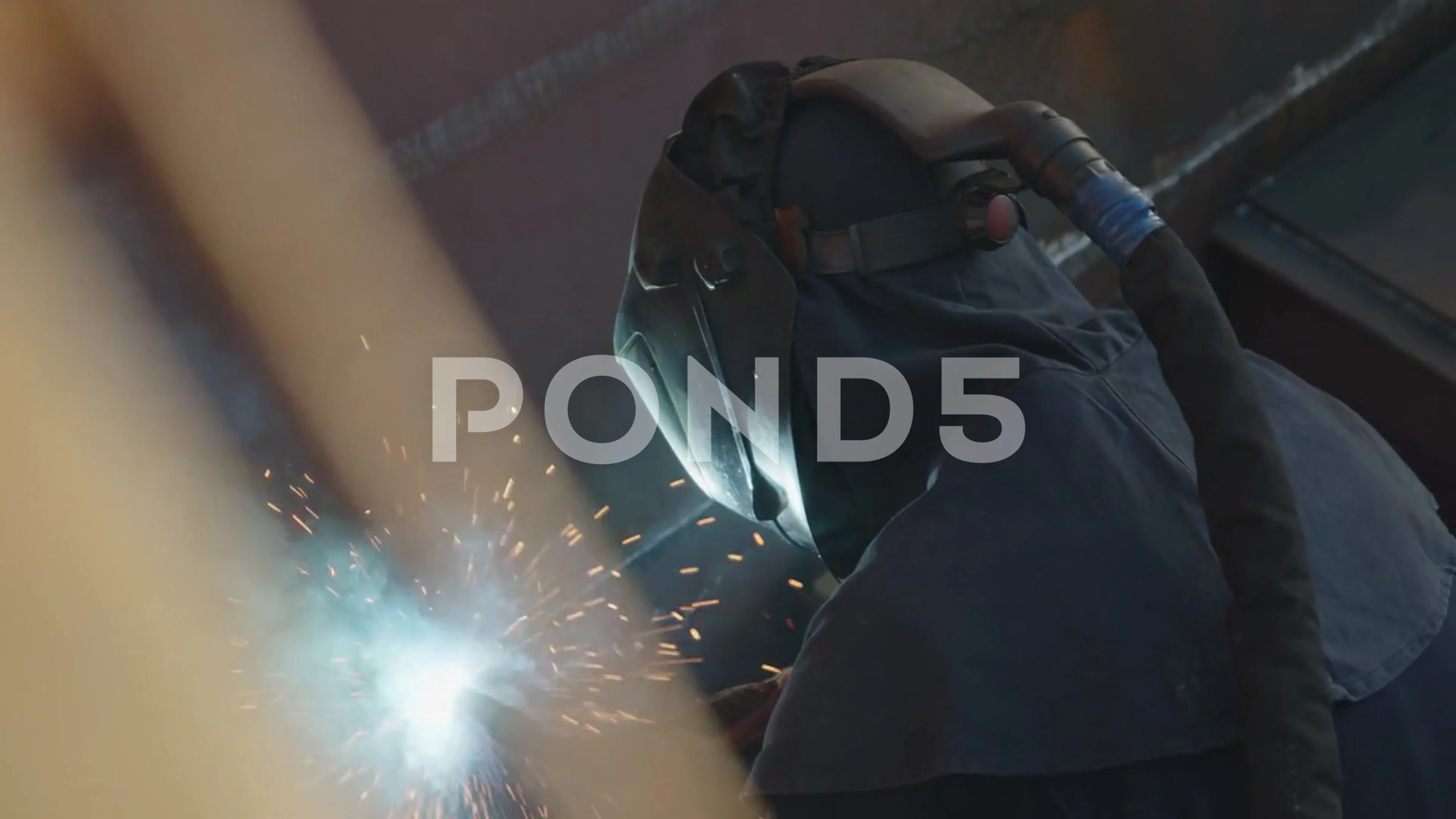 Mig Welding Stock Footage ~ Royalty Free Stock Videos | Pond5