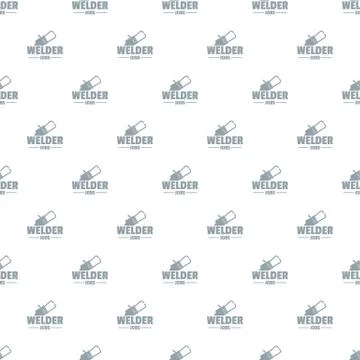 Welder pattern vector seamless Stock Illustration