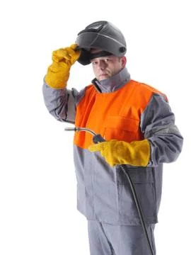 Welder Foto stock