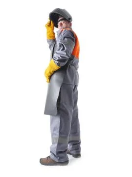 Welder Foto stock