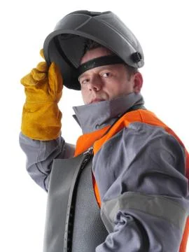Welder Foto stock