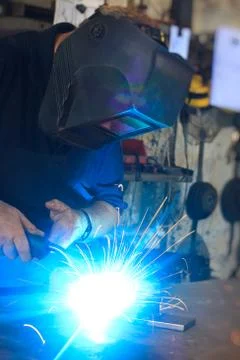 Welder Stock Photos