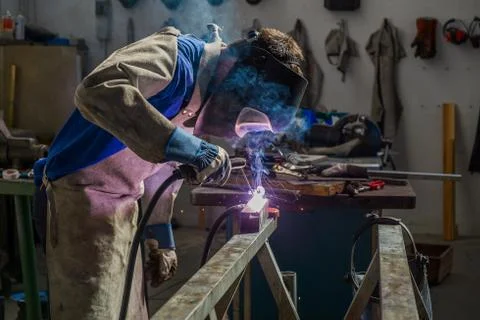 Welder Stock Photos