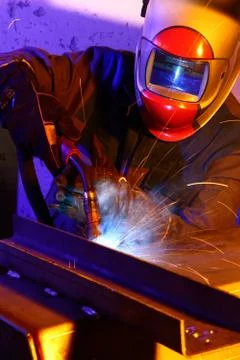 Welder Stock Photos
