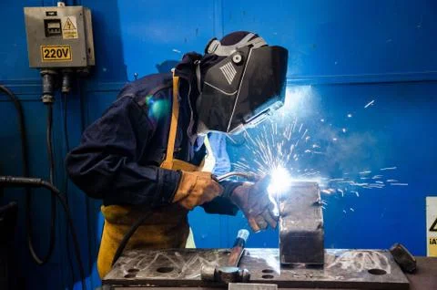 Welder Stock Photos