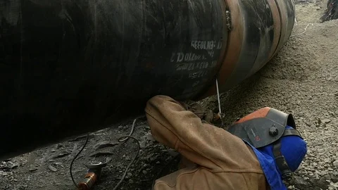 Welder, slowmotion 스톡 동영상 77155992