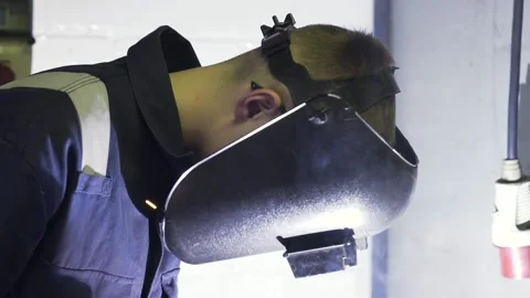 Welder Soldering Stock Footage 151357518
