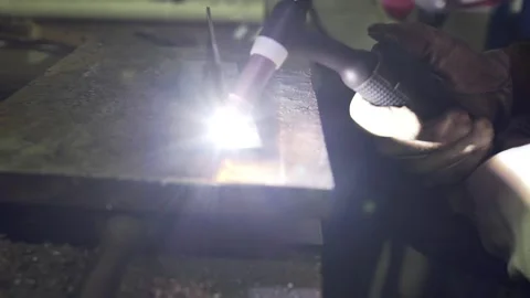 Welder Soldering Stock Footage 151357540
