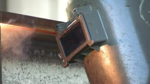 Welder work Video stock 480998