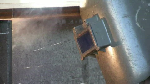 Welder at work Video stock 481009