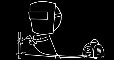 Welder at work 動画素材 297439403