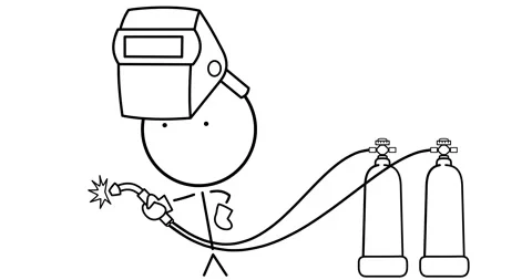 Welder at work Stock Footage 297468353