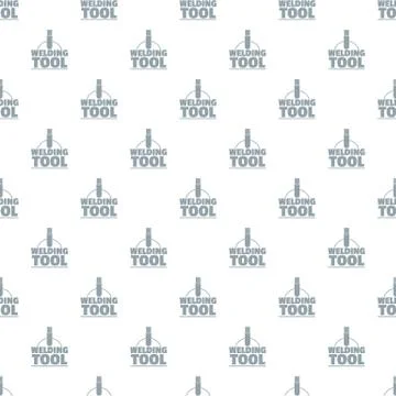 Welder worker pattern vector seamless 스톡 일러스트