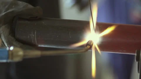 Welder working Stock Footage 24373690