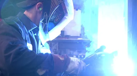 Welding 02 Stock Footage 7137620